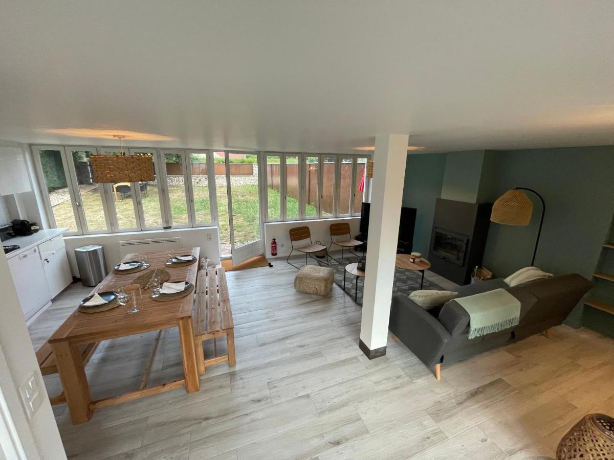 Vila Maison De Campagne Entierement Climatisee Avec Grand Jardin Pressagny-lʼOrgeuilleux Exteriér fotografie