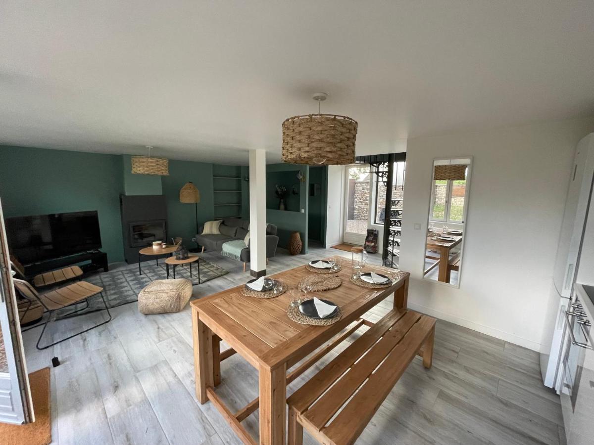 Vila Maison De Campagne Entierement Climatisee Avec Grand Jardin Pressagny-lʼOrgeuilleux Exteriér fotografie